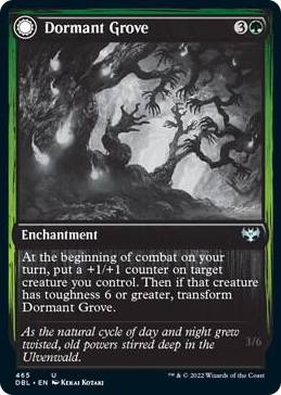 Dormant Grove #465 U - Innistrad: Double Feature Pokemon card