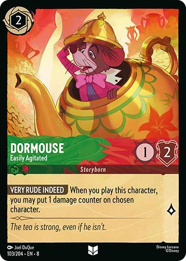 0103 Dormouse - Easily Agitated Uncommon Reign of Jafar