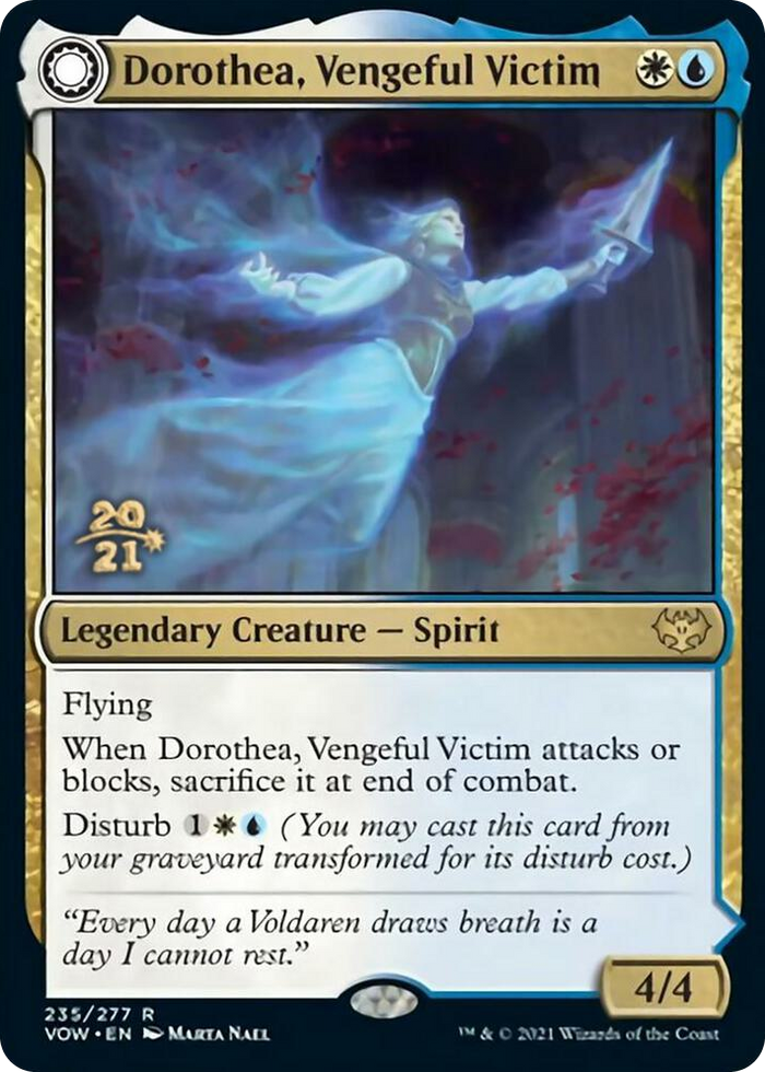 Dorothea, Vengeful Victim #235 R - Prerelease Cards Pokemon card