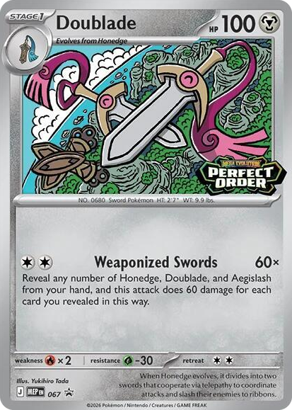 0067 Doublade - 067 Promo Mega Evolution Promo
