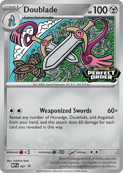 0067 Doublade - 067 Promo Mega Evolution Promo