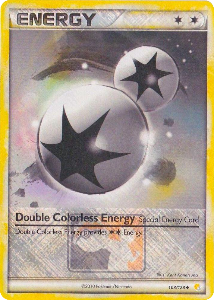 0103 Double Colorless Energy - 103/123 (League Promo) Promo League & Championship Cards