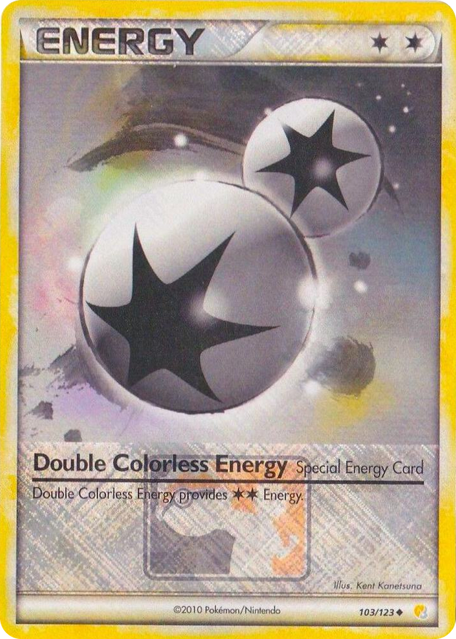 0103 Double Colorless Energy - 103/123 (League Promo) Promo League & Championship Cards