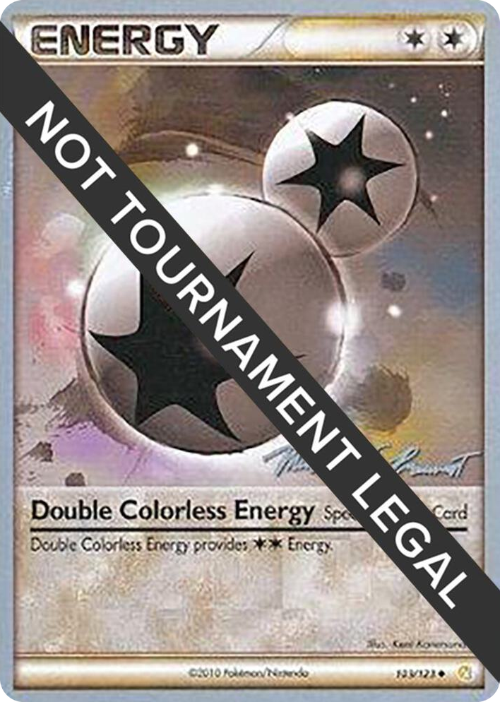 0103 Double Colorless Energy - 2010 (Michael Pramawat) Uncommon World Championship Decks