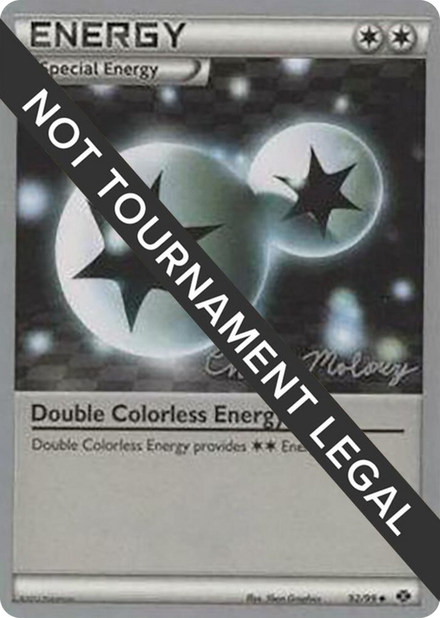 0092 Double Colorless Energy - 2012 (Chase Moloney) Uncommon World Championship Decks