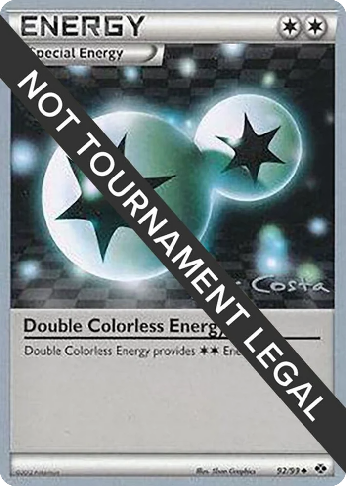 0092 Double Colorless Energy - 2012 (Igor Costa) Uncommon World Championship Decks