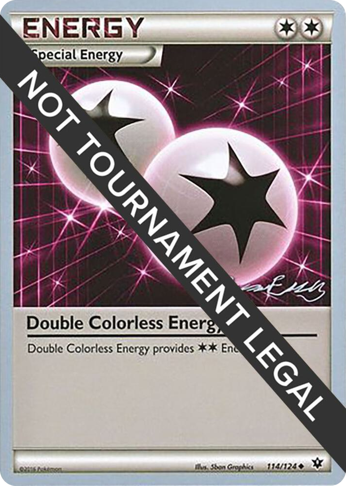 0114 Double Colorless Energy - 2016 (Jesper Eriksen) Uncommon World Championship Decks