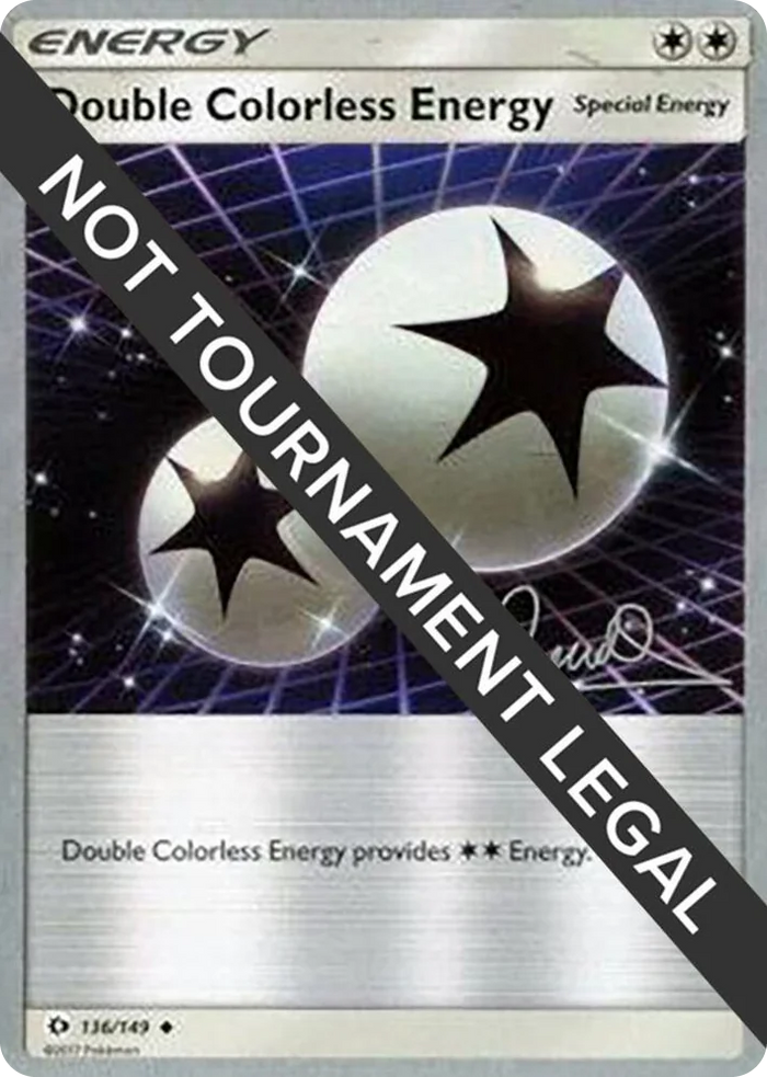 0136 Double Colorless Energy - 2017 (Diego Cassiraga) Uncommon World Championship Decks