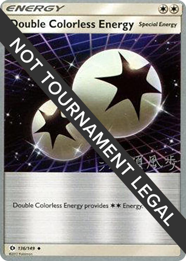 0136 Double Colorless Energy - 2017 (Kabu Fukase) Uncommon World Championship Decks
