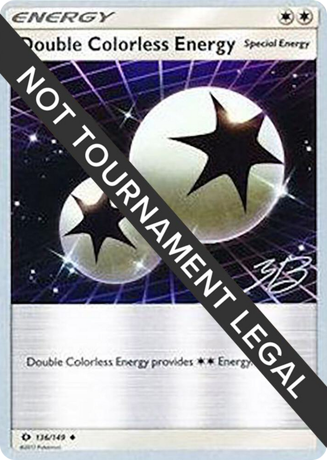 0136 Double Colorless Energy - 2017 (Zachary Bokhari) Uncommon World Championship Decks