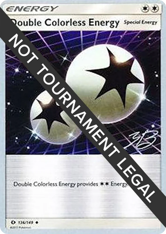 0136 Double Colorless Energy - 2017 (Zachary Bokhari) Uncommon World Championship Decks