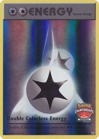 0090 Double Colorless Energy - 90/108 (Oceania Championships) Promo League & Championship Cards