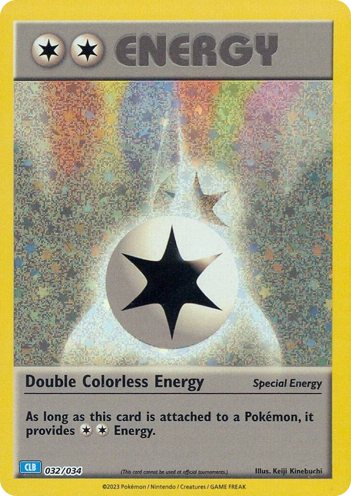 0032 Double Colorless Energy (CLB) Classic Collection Trading Card Game Classic