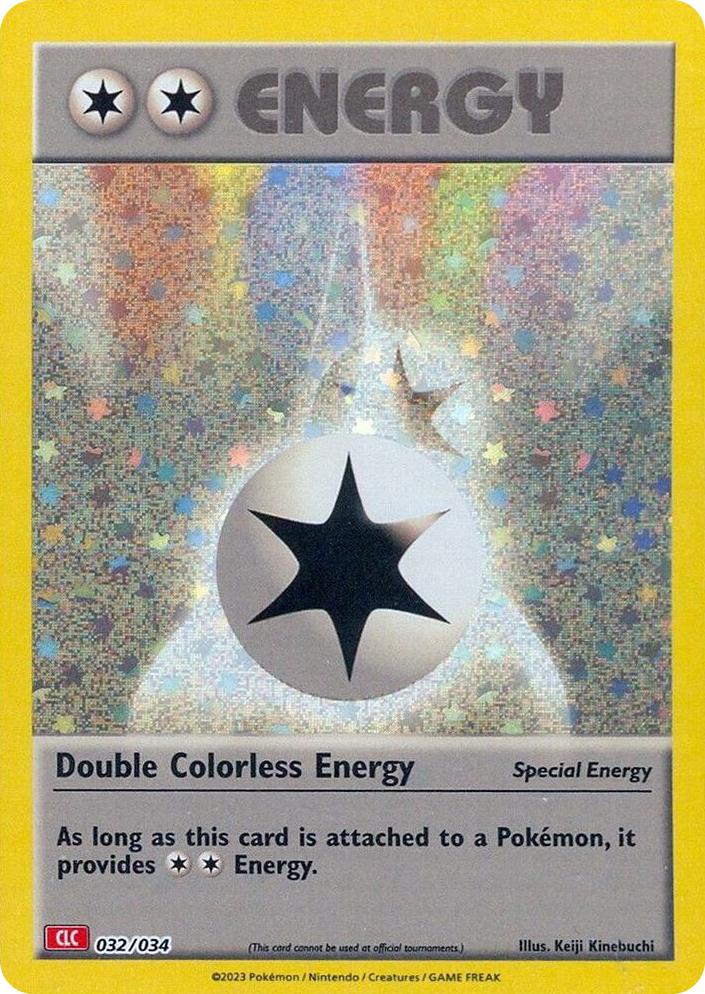0032 Double Colorless Energy (CLC) Classic Collection Trading Card Game Classic