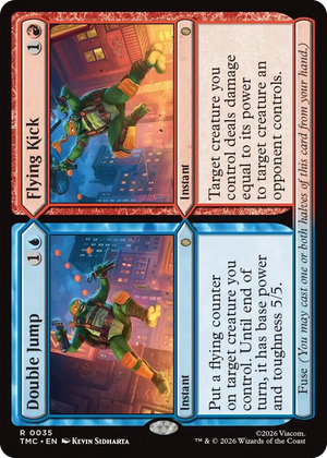 0035 Double Jump // Flying Kick R Commander: Teenage Mutant Ninja Turtles
