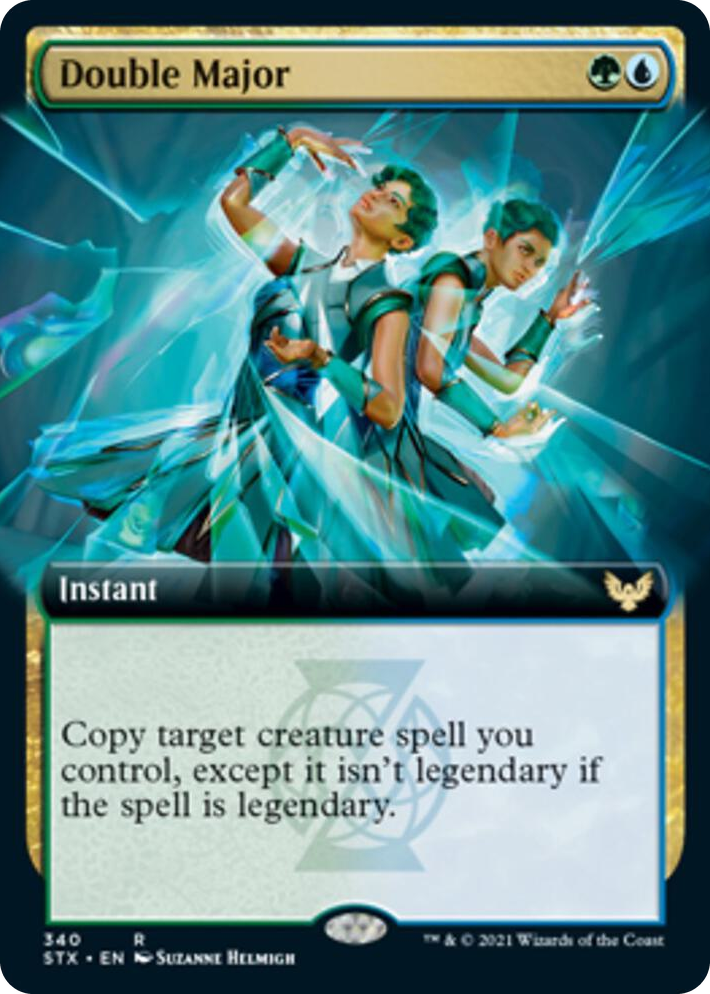 0340 Double Major (Extended Art) R Strixhaven: School of Mages