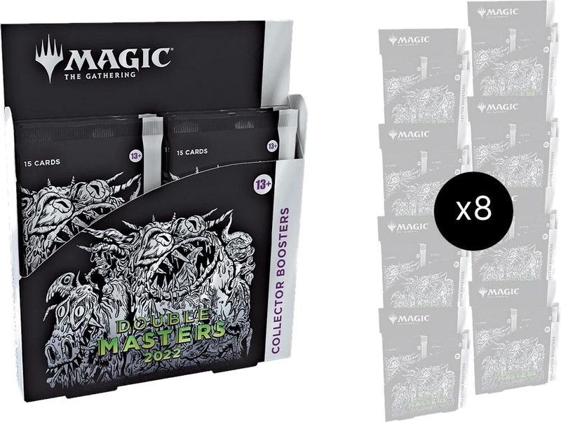 Double Masters 2022 - Collector Booster Display Case - Double Masters 2022 sealed product