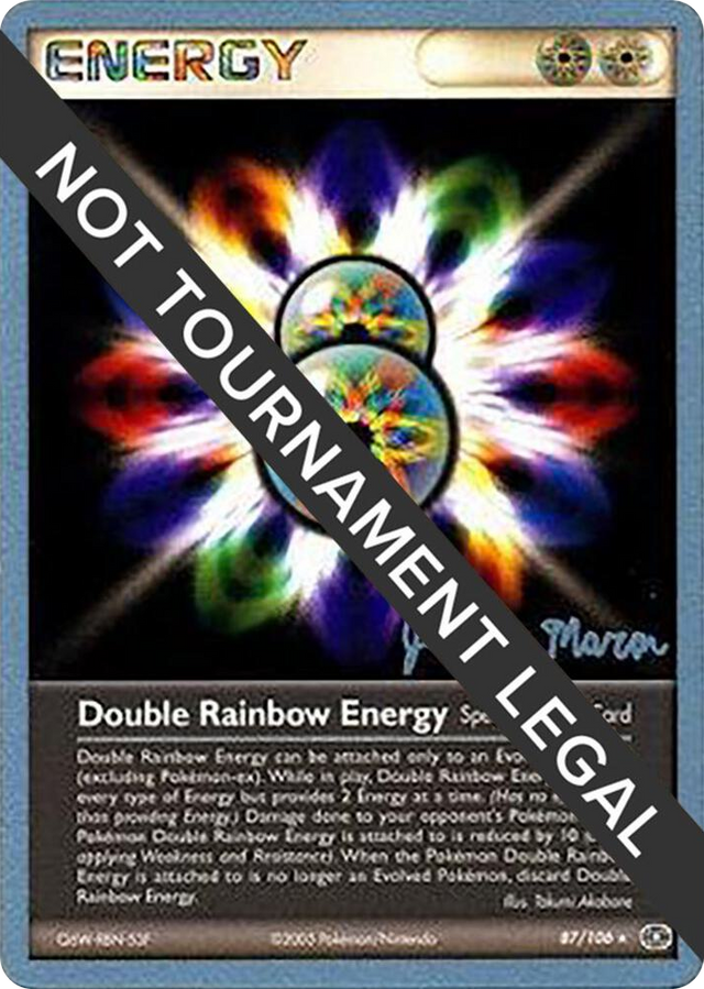 0087 Double Rainbow Energy - 2005 (Jeremy Maron) Rare World Championship Decks