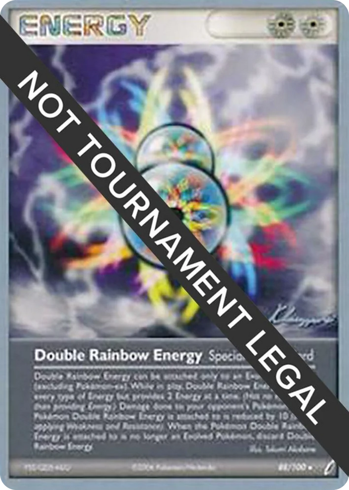 0088 Double Rainbow Energy - 2008 (Jason Klaczynski) Rare World Championship Decks