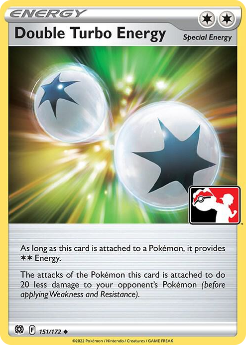 0151 Double Turbo Energy Uncommon Prize Pack Series Cards