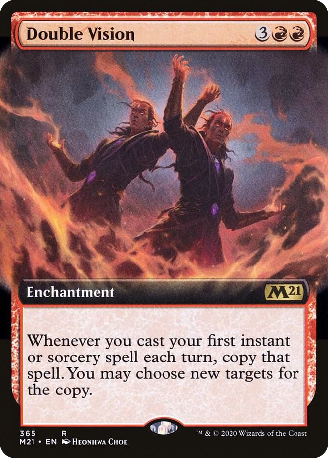 0365 Double Vision (Extended Art) R Core Set 2021