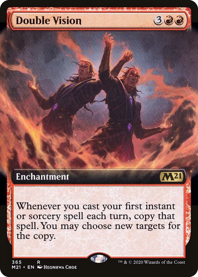 0365 Double Vision (Extended Art) R Core Set 2021