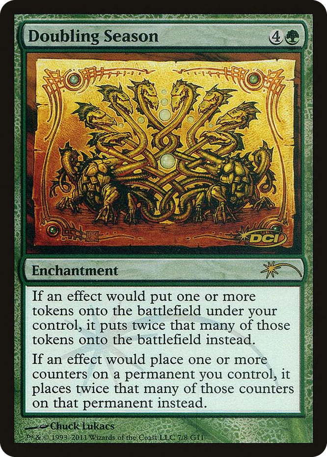 Doubling Season #7 P - Judge Promos Pokemon card