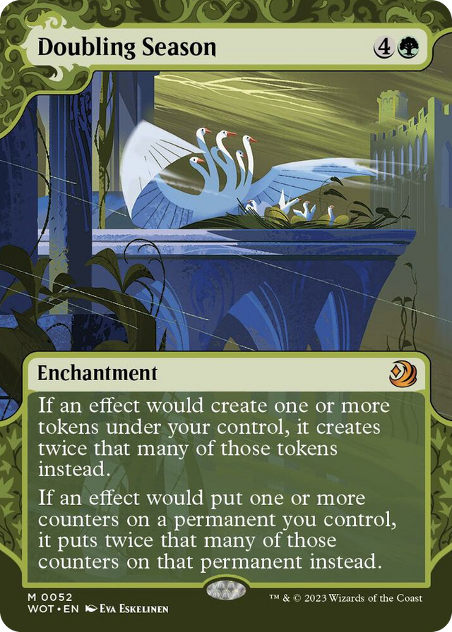 0052 Doubling Season M Wilds of Eldraine: Enchanting Tales