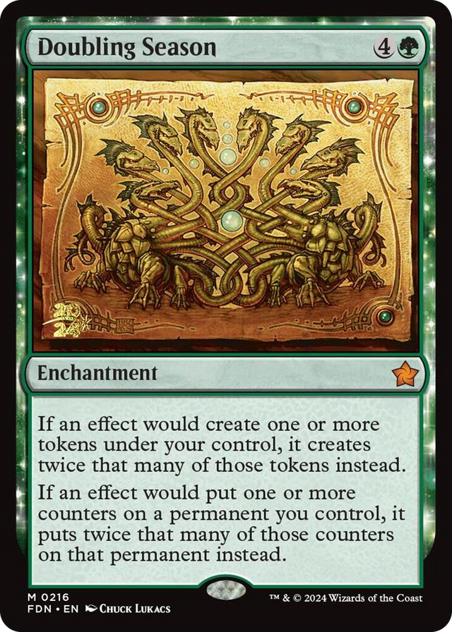 0216 Doubling Season M Prerelease Cards