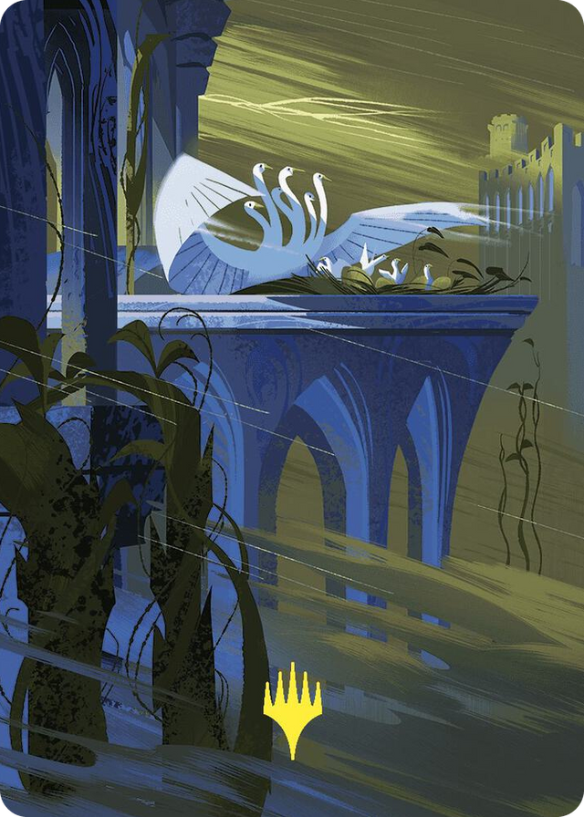0071 Doubling Season Art Card (Gold-Stamped Planeswalker Symbol) S Art Series: Wilds of Eldraine