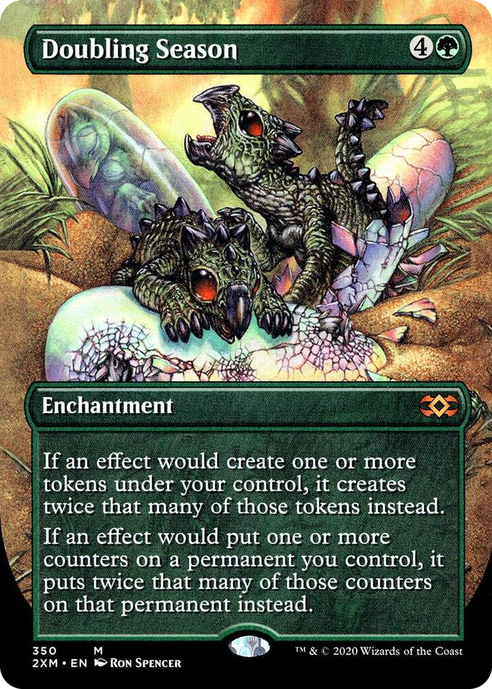0350 Doubling Season (Borderless) M Double Masters