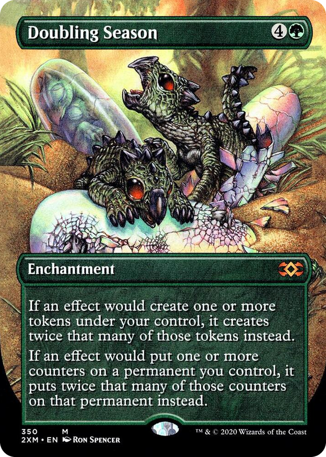 0350 Doubling Season (Borderless) M Double Masters