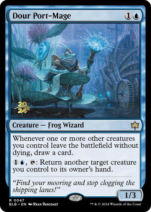 0047 Dour Port-Mage R Prerelease Cards