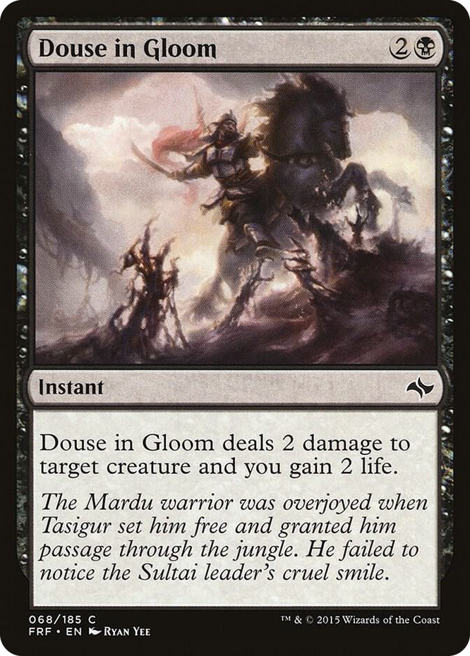 0068 Douse in Gloom C Fate Reforged