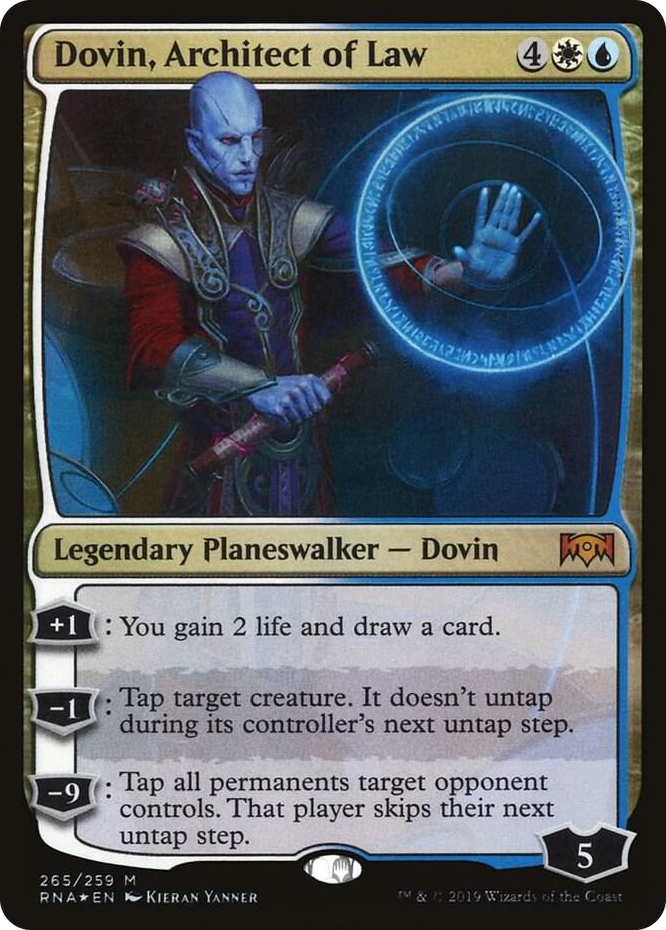 0265 Dovin, Architect of Law M Ravnica Allegiance