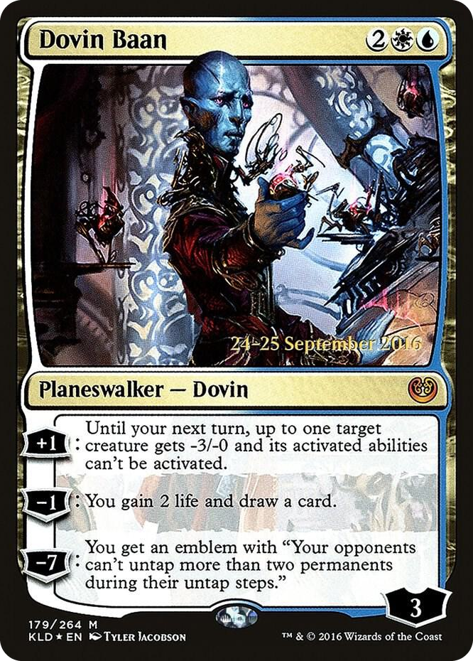 0179 Dovin Baan M Prerelease Cards