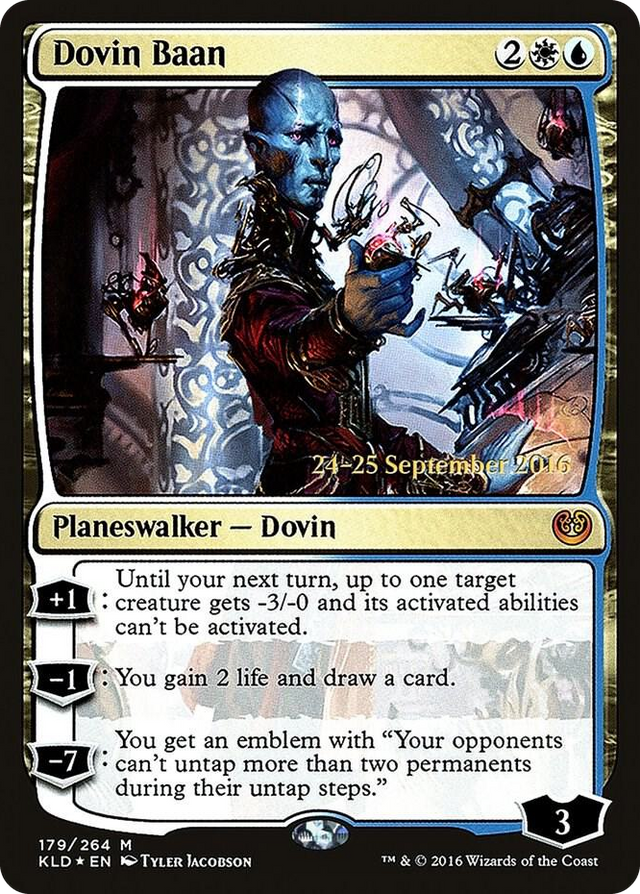 0179 Dovin Baan M Prerelease Cards