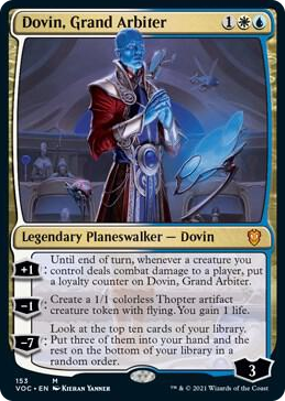 0153 Dovin, Grand Arbiter M Commander: Innistrad: Crimson Vow