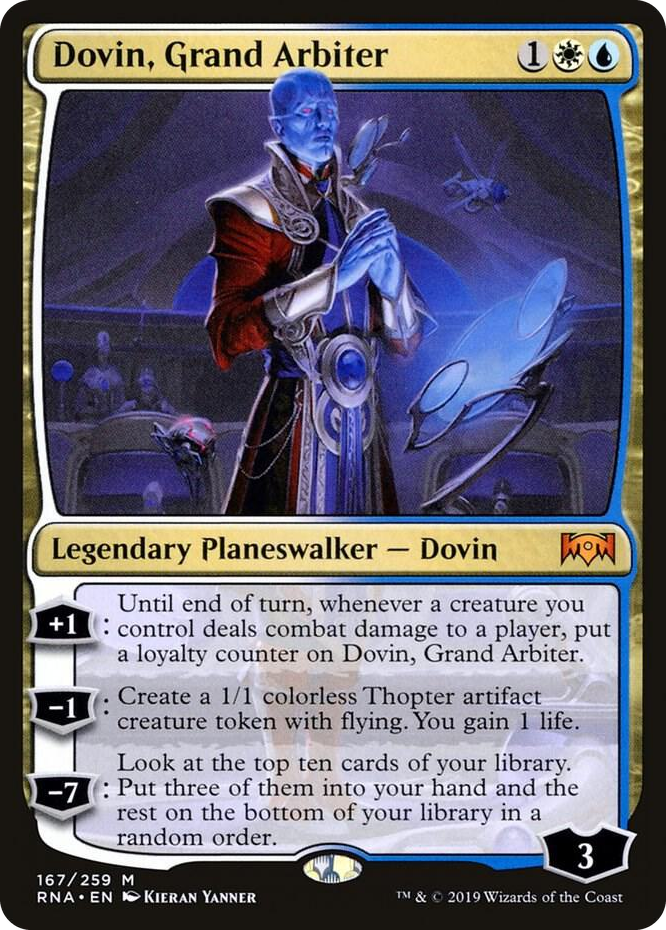 0167 Dovin, Grand Arbiter M Ravnica Allegiance
