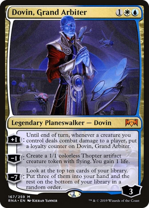 0167 Dovin, Grand Arbiter M Ravnica Allegiance