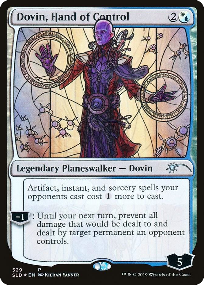 Dovin, Hand of Control (Stained Glass) #529 P - Secret Lair Drop Series Pokemon card