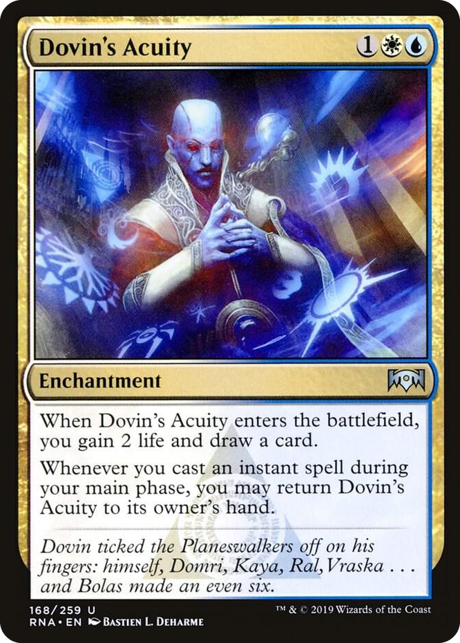 0168 Dovin's Acuity U Ravnica Allegiance