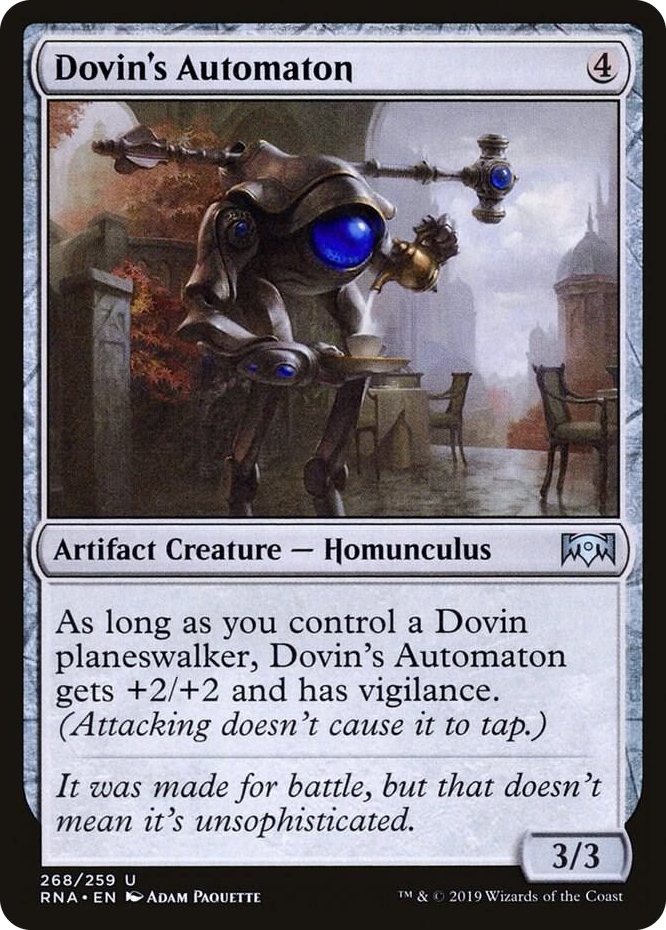 0268 Dovin's Automaton U Ravnica Allegiance