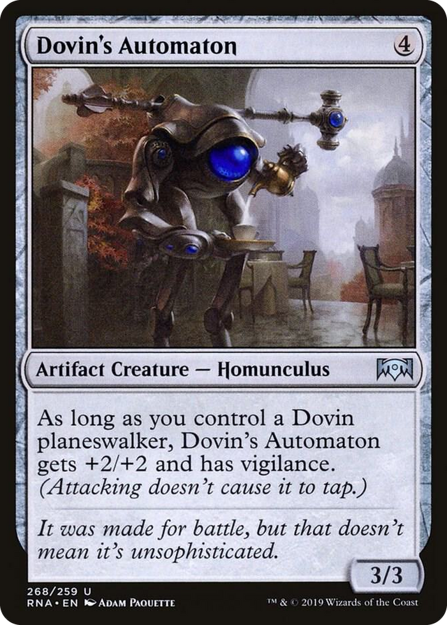 0268 Dovin's Automaton U Ravnica Allegiance