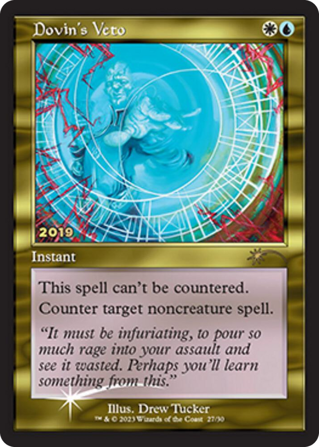 0027 Dovin's Veto P 30th Anniversary Promos