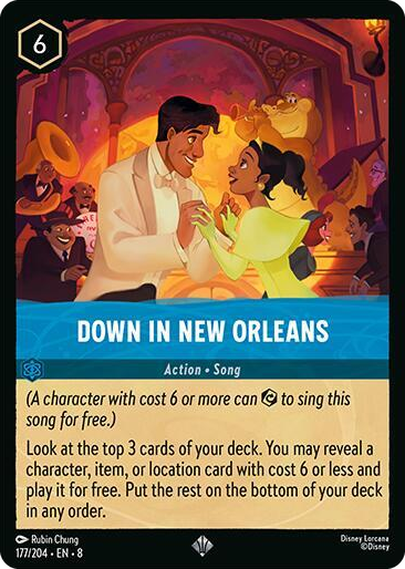 0177 Down in New Orleans Super Rare Reign of Jafar
