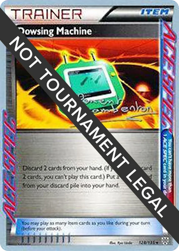0128 Dowsing Machine - 2013 (Clement Lamberton) Rare World Championship Decks