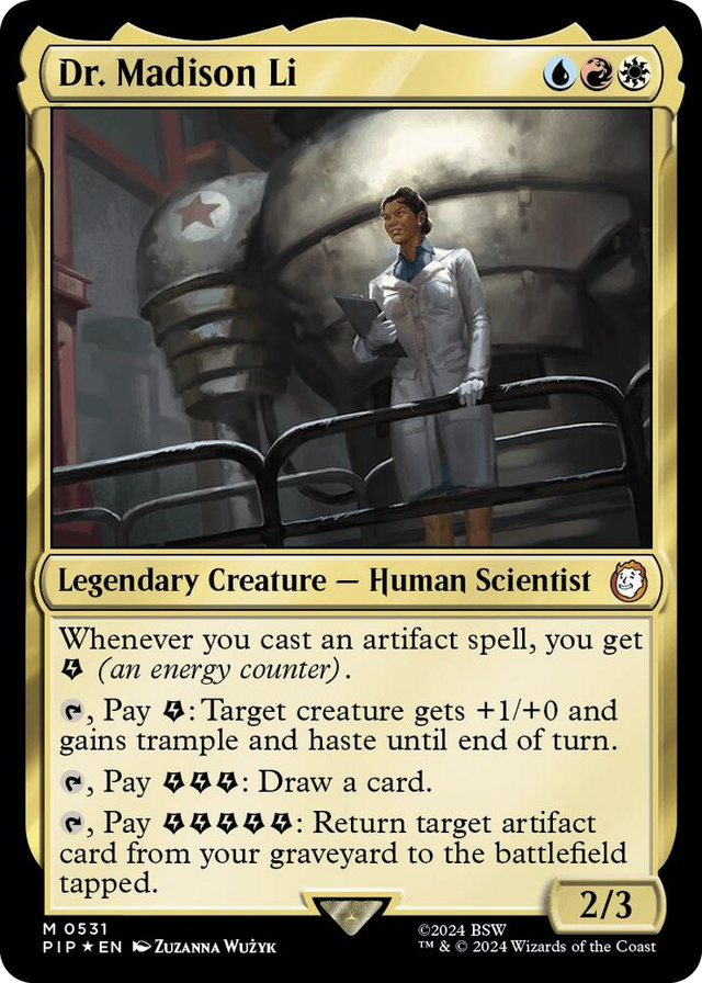 0531 Dr. Madison Li (Surge Foil) M Universes Beyond: Fallout