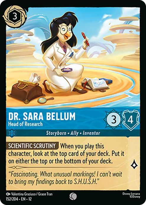 0152 Dr. Sara Bellum - Head of Research Common Wilds Unknown