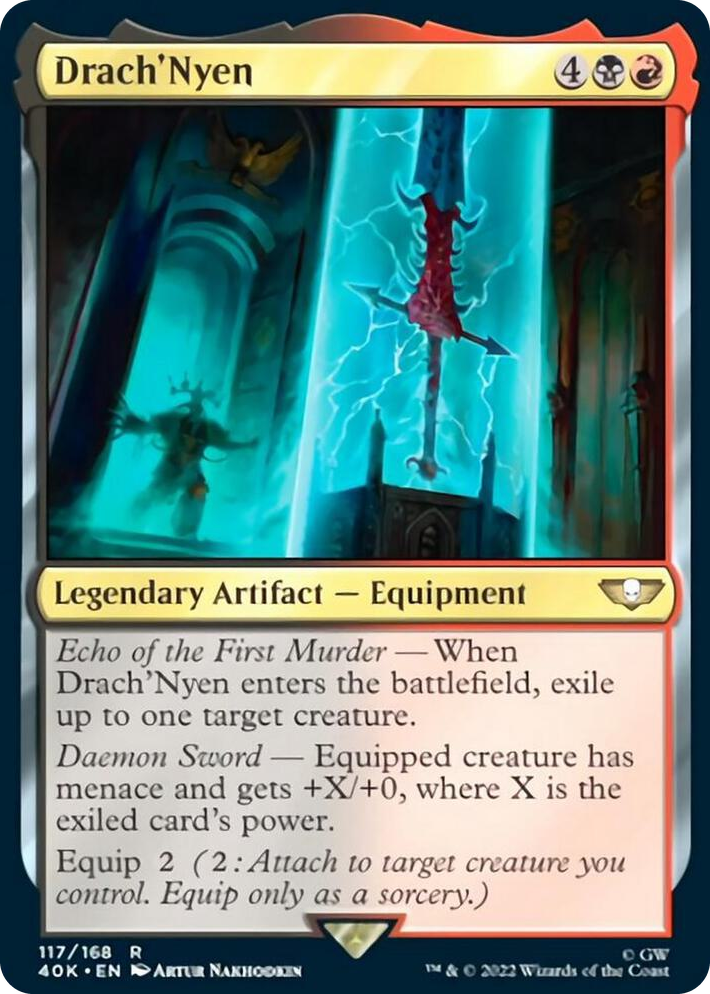 0117 Drach'Nyen (Surge Foil) R Universes Beyond: Warhammer 40,000